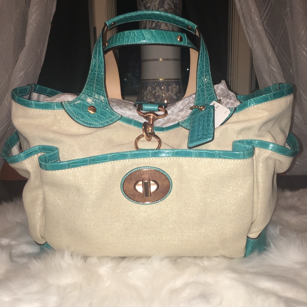 **UPDATED**: XXL Coach Garden Tote w/ tools and accessories